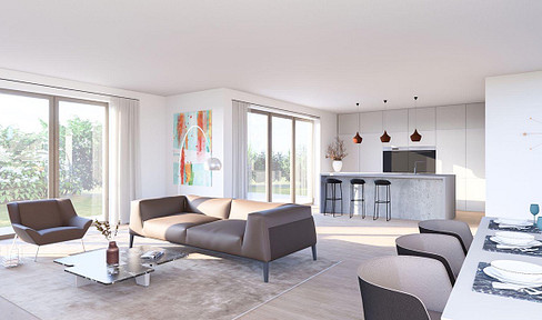 Malschenberg: Panoramic location / thoughtfully designed living space - GARDEN-LEVEL apartments now available at special prices.