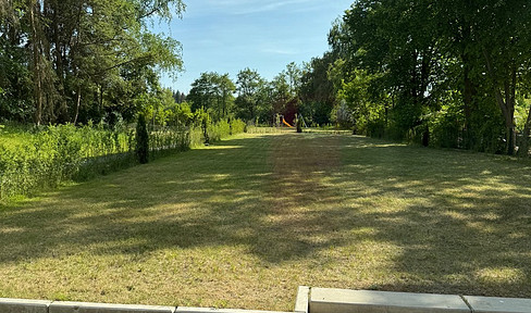 Wohnung mit Garten