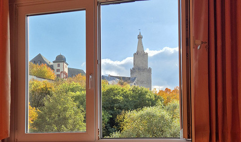 3-Zimmer-Wohnung, 74,9 m², Blick auf die Osterburg, zentralnah in Weida