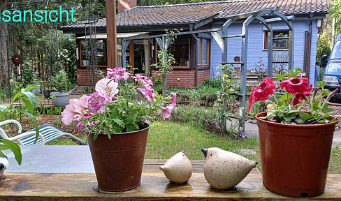 House in the woods near Bienenbüttel, located on private land.