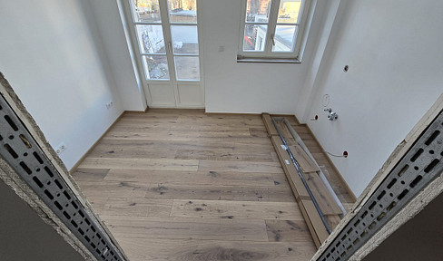 First occupancy of a renovated Victorian-era villa.