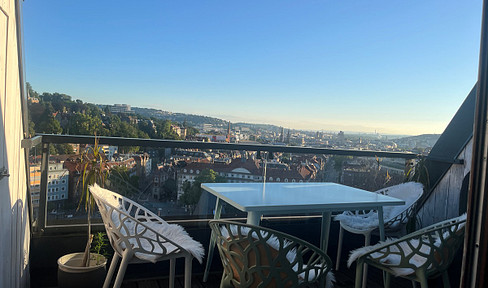 Einzigartige Wohnung mit Weitblick im Lehenviertel