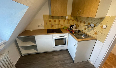 Two-room attic apartment in Zabo.
