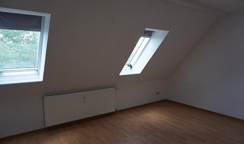 Frisch sanierte, helle Dachgeschosswohnung – nur 5 Minuten zum Zwenkauer Hafen
