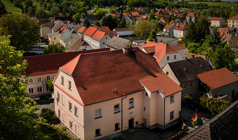Apartment building in Ostritz.