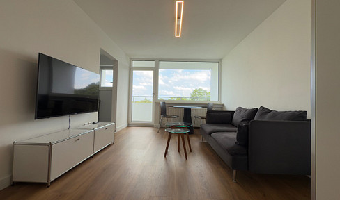 Furnished 1-bedroom apartment, centrally located and close to AUDI, with a view of greenery – ideal as a second home!