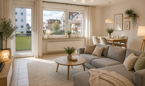 Zentrumsnahe Eigentumswohnung mit Balkon und eigenem Stellplatz