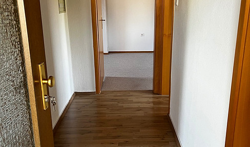 Bright attic apartment near Kassel Hospital and University.