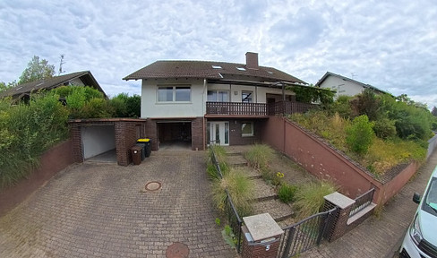 Spacious detached house in Diebach am Haag, a district of Büdingen.