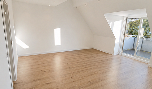 Duplex apartment with elevator and underground parking.