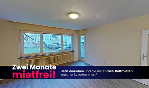 JETZT EINZIEHEN & SPAREN: Moderne 3-Zimmer-Wohnung mit Tageslichtbad und großem BALKON