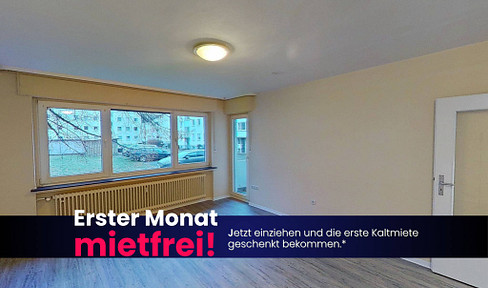 JETZT EINZIEHEN & SPAREN: Moderne 3-Zimmer-Wohnung mit Tageslichtbad und großem BALKON