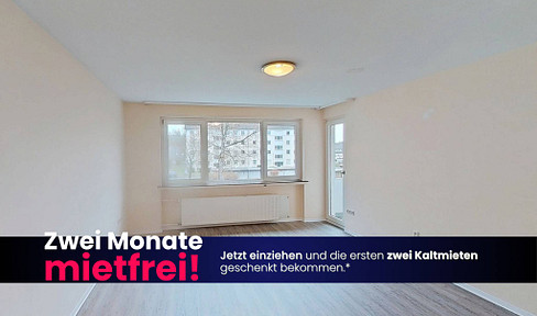 *2 ROOMS AVAILABLE* Bright 3-room apartment with BALCONY in Paderborn-Sennelager.