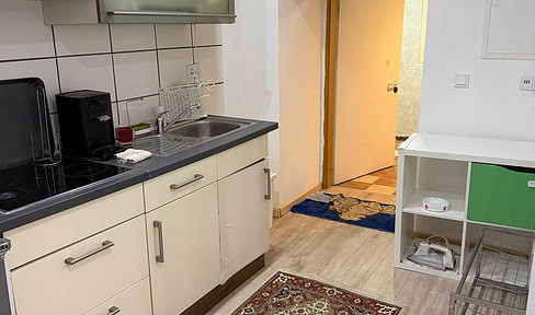 3-room apartment with kitchen and bathroom, furnished.
