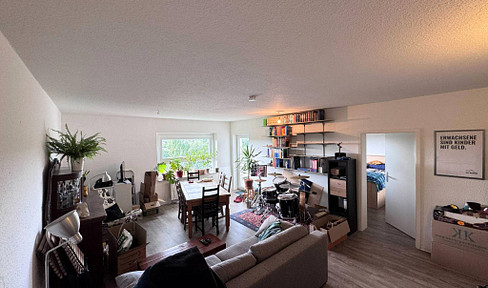 Moderne 2-Zimmer-Wohnung mit BALKON und tollem Ausblick im Flensburger Süden
