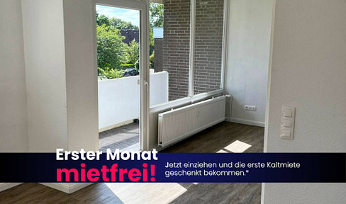 **1 NKM (No Commission) OFFER:** 3-room apartment with BALCONY and fitted kitchen.