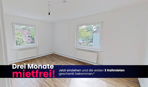 Bis zu 3 NKM GESCHENKT: Gemütliche 3-Zimmer-Wohnung mit Wannenbad
