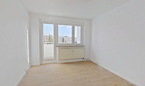 +++Moderne 3-Zimmer-Wohnung mit Balkon über den Dächern  von Rostock+++
