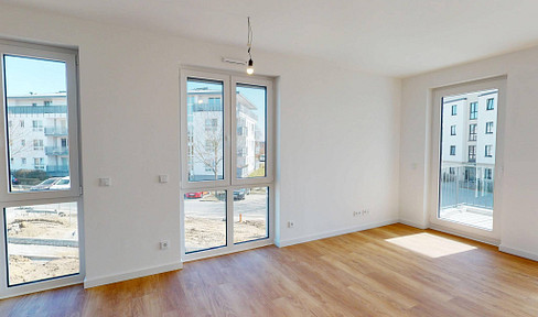 Moderne 3-Zimmer-Wohnung mit Balkon und komfortablem Badezimmer mit Dusche und Badewanne!