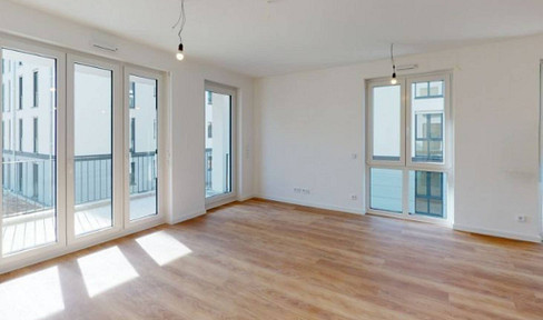 Helle 3-Zimmer-Wohnung mit Balkon und Dusche + Badewanne in Nauen!