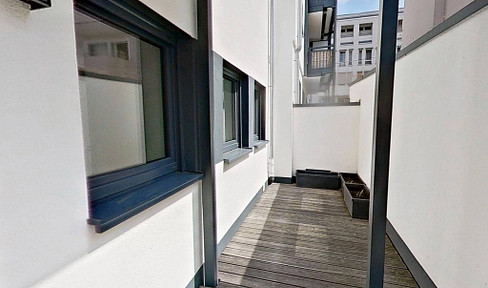 ++ Terrasse inklusive: Großzügige 2-Zimmer-Wohnung mit moderner Einbauküche ++