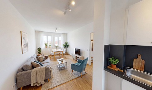 1 KALTMIETE GESCHENKT: 4-Zi.-Whg. mit EBK, BALKON und LOGGIA