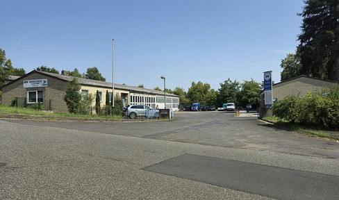 Wildeck-OT, Gewerbegrundstück mit Gebäude, direkt Autobahnabfahrt A4