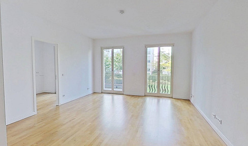 Elegantes Wohnen in Düsseldorf: Großzügige 3-Zimmer-Wohnung mit Balkon, Concierge-Service uvm.