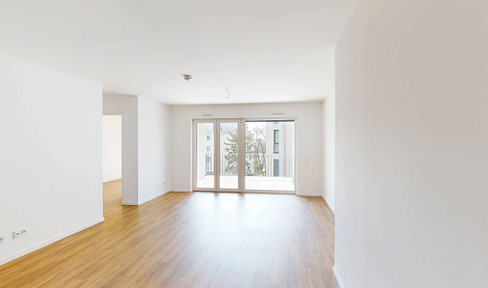 ++Exklusiv wohnen: top-moderne 3-Zimmer-Wohnung mit EBK, Balkon & 2 Bädern++
