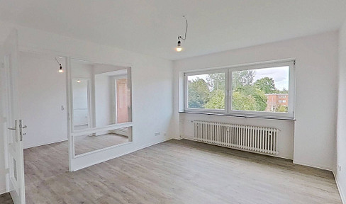 BIS ZU 3 NKM FREI: Schöne 3-Zimmer-Wohnung mit BALKON und intelligentem Grundriss in Kappeln-Ellenberg