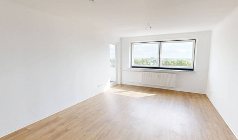 Moderne 3-Zimmer-Wohnung mit BALKON und viel Lichteinfall