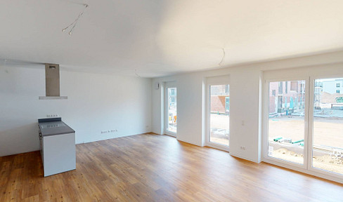 Helle 4-Zimmer-Wohnung mit EBK, 2 BÄDERN und TERRASSE im Neubauquartier FIELD 4