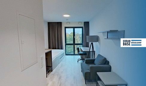 Möbliertes Smart-Apartment mit EBK, ALL-IN-MIETE uvm. bei URBAN BASE