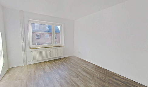 Modern 1-bedroom apartment with fitted kitchen in the north of Rendsburg.
