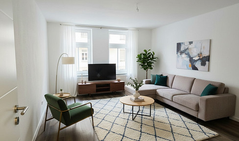 Charming 3-room apartment on the ground floor with a terrace.