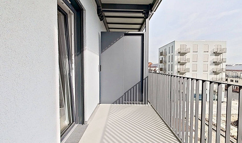 Moderne 3-Zimmer-Neubauwohnung mit LOGGIA, EBK und TAGESLICHTBAD im zukunftsweisenden Lagarde-Campus
