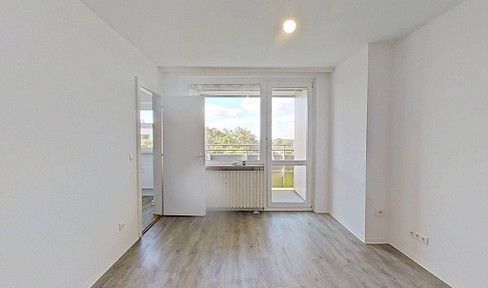 Singles willkommen: 1-Zi.-Apartment mit EBK und BALKON