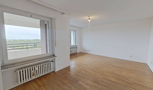 Geräumige 2-Zi.-Whg. mit großem BALKON in ruhiger Lage in Bielefeld-Senne