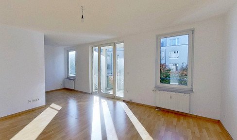 Bright 2-room apartment with balcony in Rahlstedt.