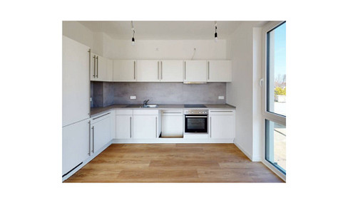 Modern 4-room apartment with a balcony and 2 bathrooms, located in the "WOHNEN AN DEN MÜHLENSTÜCKEN" residential complex in Nauern.
