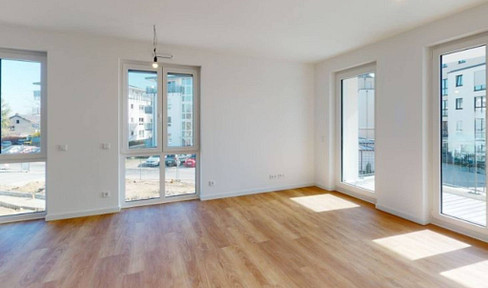 Moderne 4-Zimmer-Wohnung mit Balkon und Einbauküche im Nauener Wohnquartier "WOHNEN AN DEN MÜHLENSTÜCKEN"