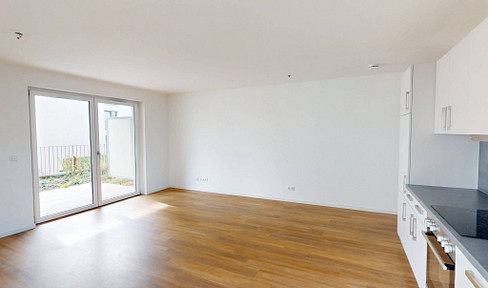 3-Zi.-Neubauwohnung mit EBK und sonniger TERRASSE