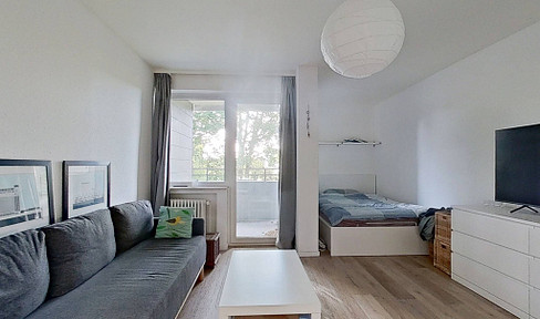 Modernes Single-Apartment mit BALKON und PANTRYKÜCHE