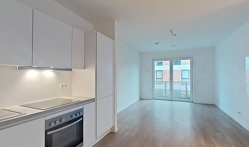 Moderne 2-Zimmer-Wohnung mit Einbauküche und Balkon in Schönefeld!