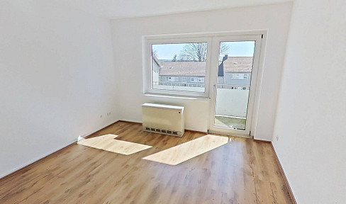 Bright 3-room apartment with a balcony and bathtub in Mettmann.