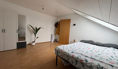 Bright 3-room attic apartment with a garage for rent in Radolfzell, available from February 1st or January 1st.