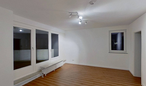 Well-designed 2-room apartment with a built-in kitchen, located within walking distance of the waterfront.