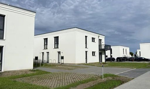 Stylish new apartment with a private garden, located just outside of Berlin.
