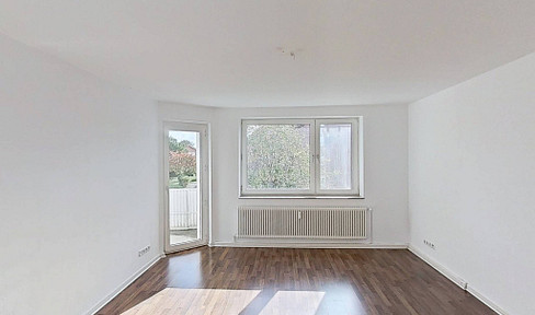 Gut geschnittene 3-Zi.-Whg. mit BALKON in ruhiger Wohnlage