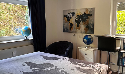 Charming, fully furnished 4-room apartment with 95 square meters in Heilbronn.